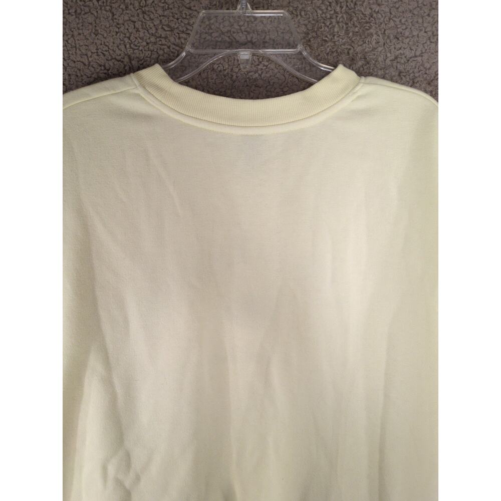 Saint-Tropez Sweatshirt Women's L Oversized Butter Yellow France Cote d'Azur - Picture 8 of 8